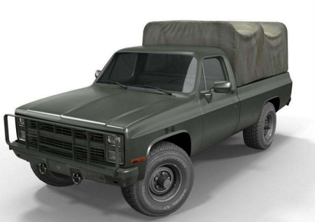 American military truck