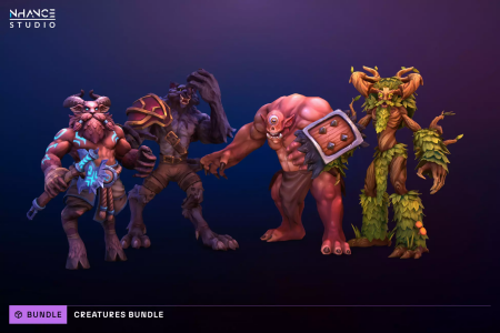 Stylized Fantasy Creatures Bundle