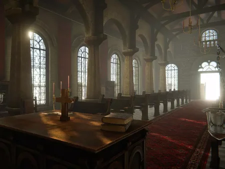 Church Interior and Exterior