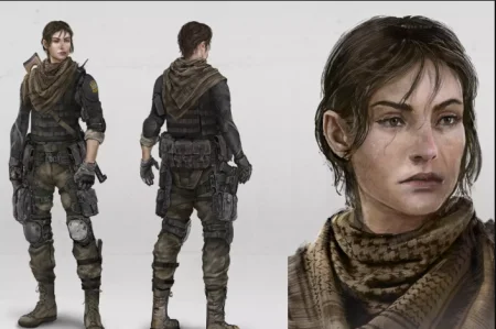 Soldier Model 01 Customizable Character Pack ELENA