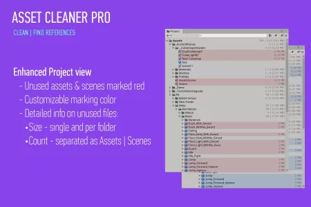 Free - Asset Cleaner PRO - Clean | Find References