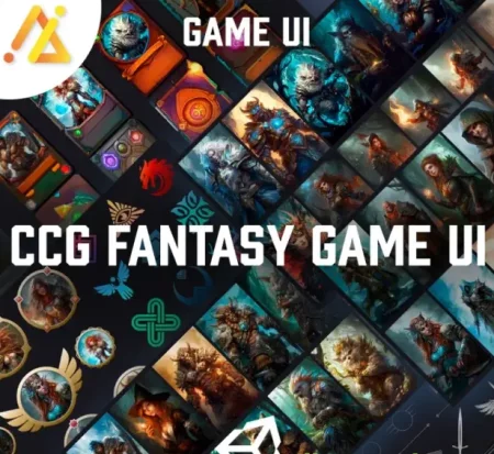 Unity 2D CCG Fantasy Game UI - FreeDownload