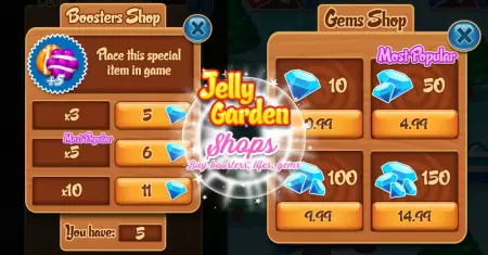 Match 3 Jelly Garden Kit