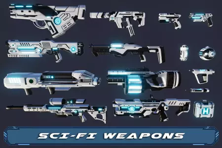 Sci-Fi Battle Weapons