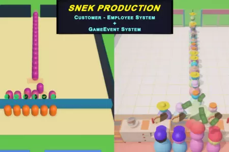 Customer-Employee System + GameEvent System