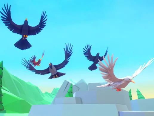 Poly Art Ravens & Crows
