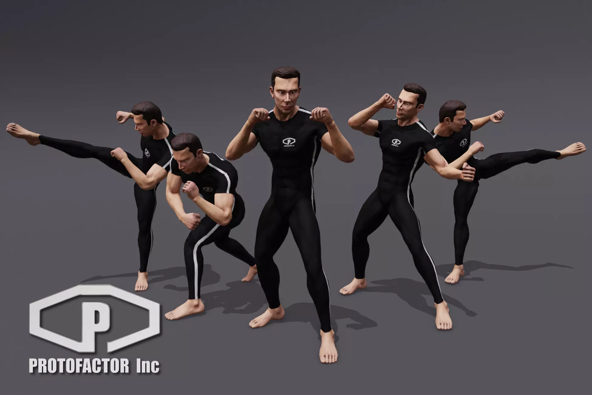 ANIMSET: COMBAT BARE FISTS