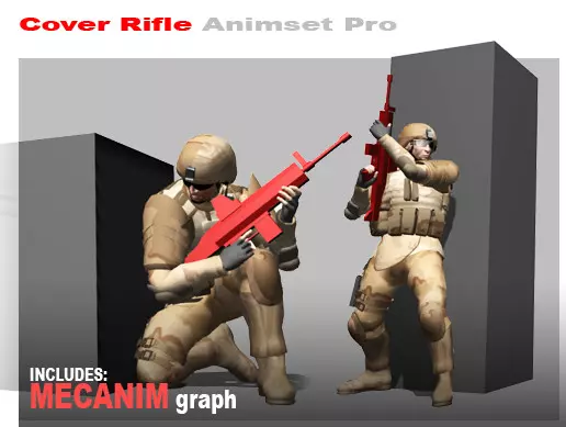 Cover Rifle Animset Pro