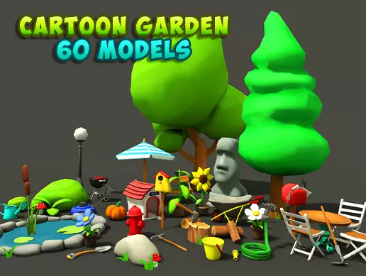 Cartoon Garden
