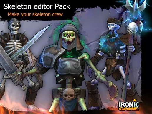 RPG Skeleton Army Editor Pack