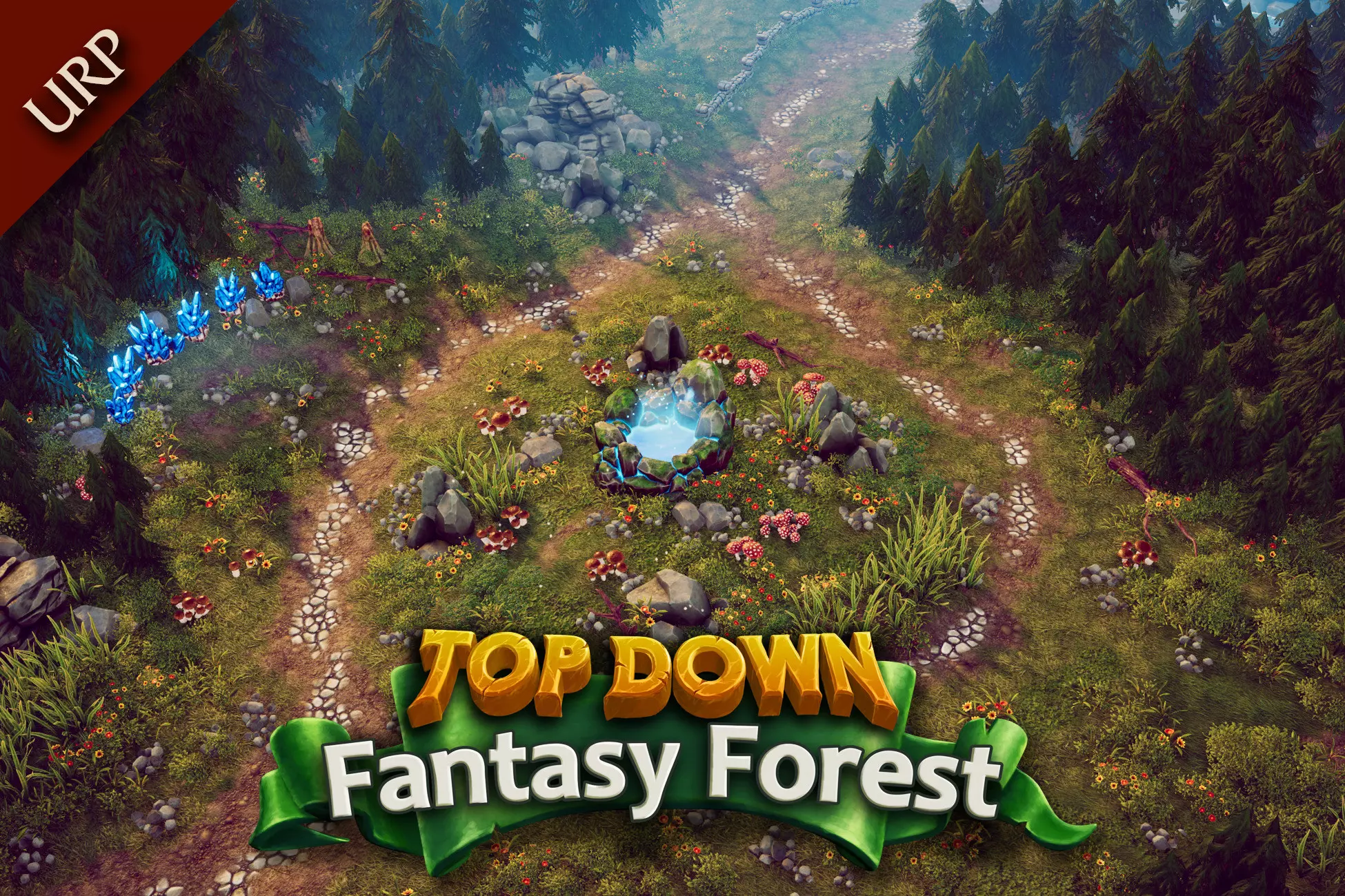Top Down - Fantasy Forest (URP)