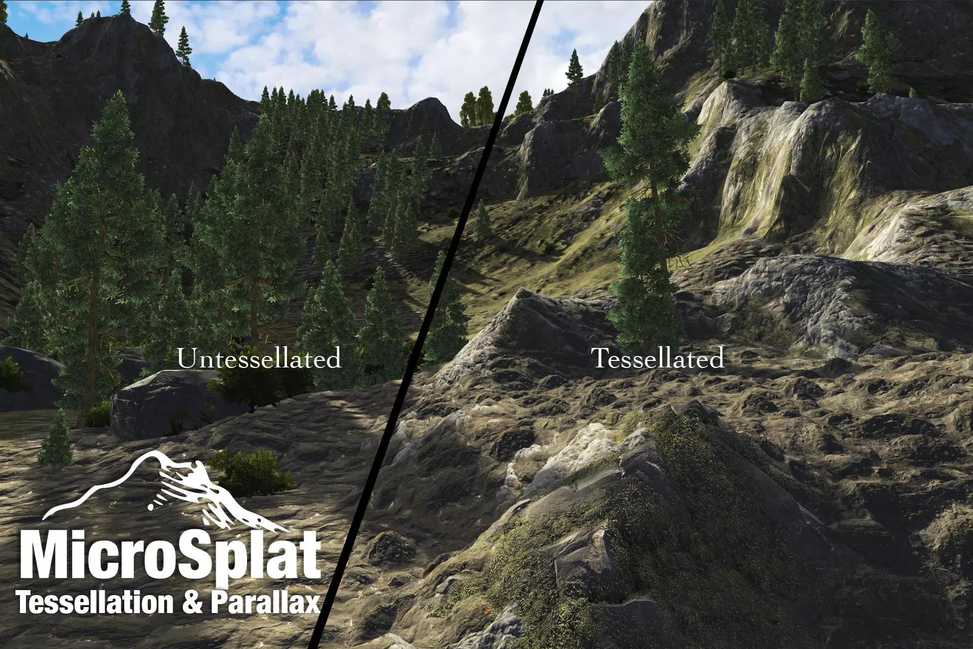 MicroSplat - Tessellation and Parallax