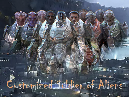 PBR Customized Alien Soldier