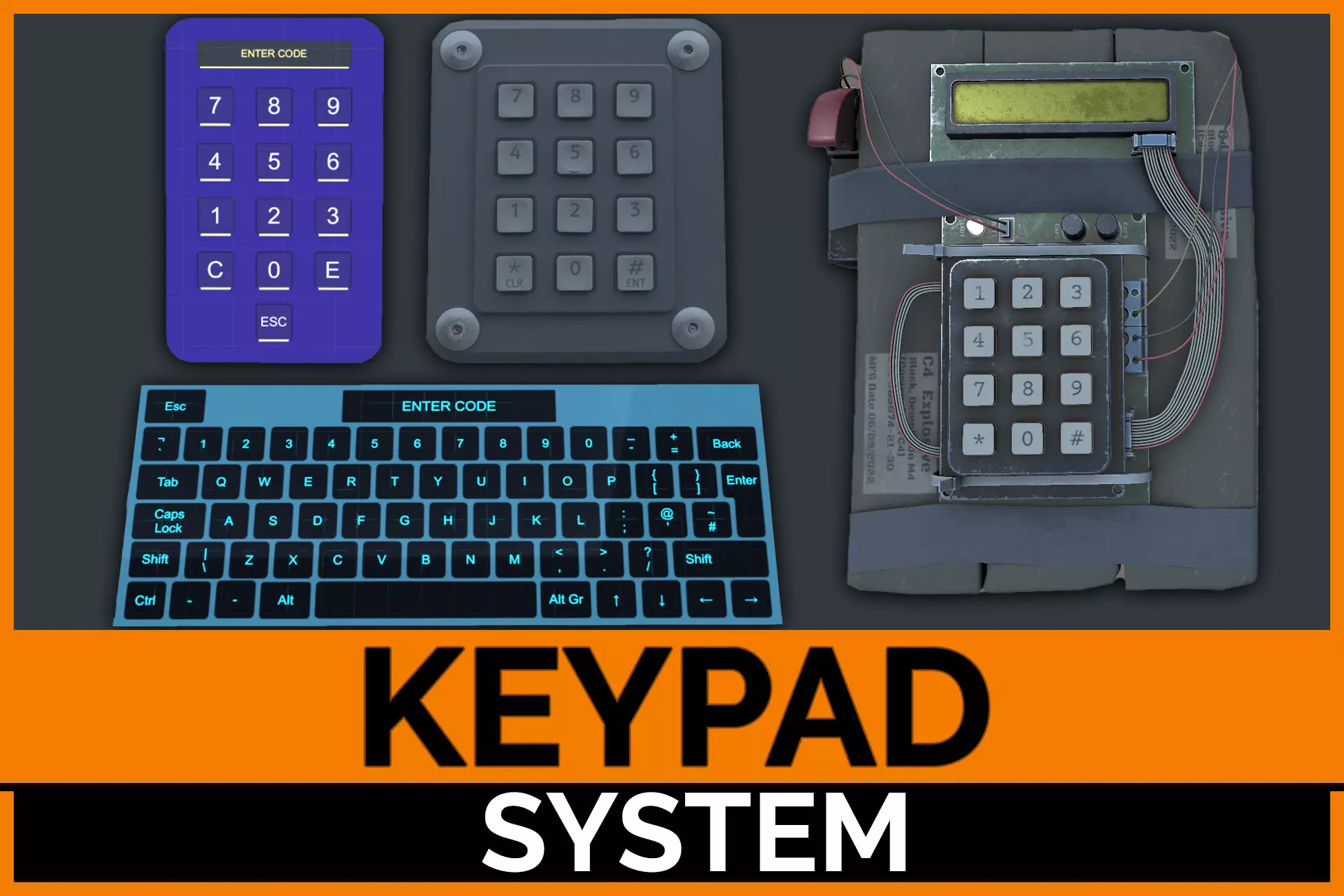 Multiple Keypad System