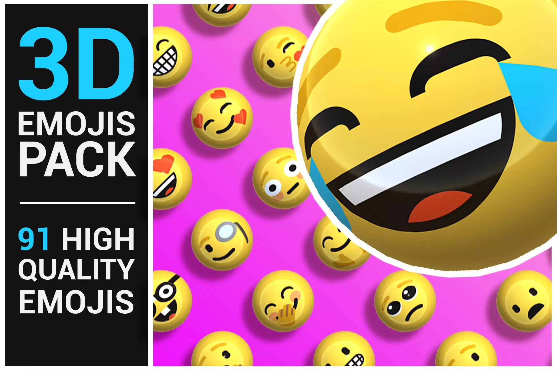 3D Emojis Pack