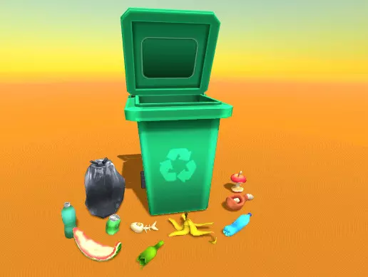 Low poly Garbage Pack