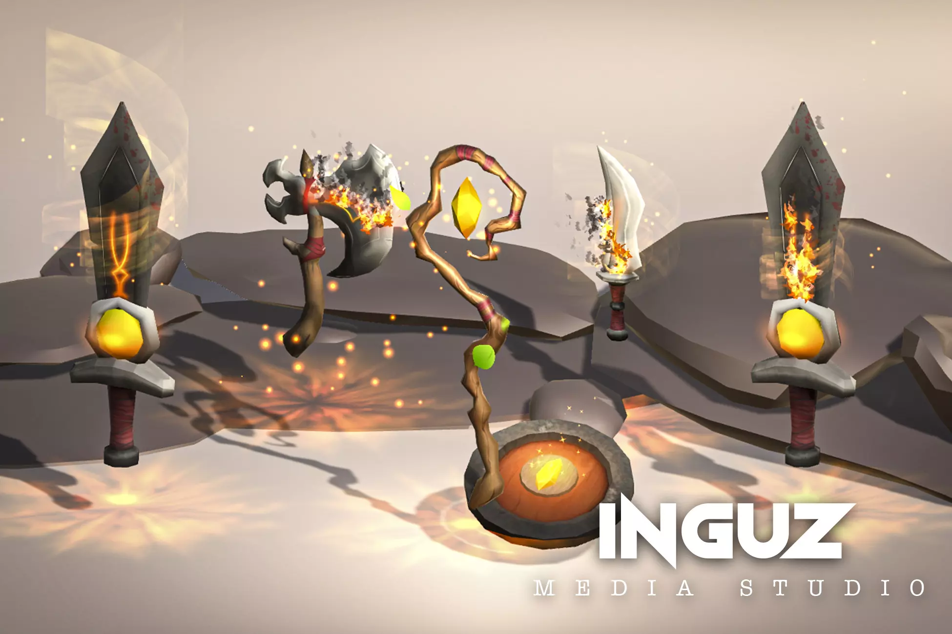 The Handpainted Magical Weapons & FX Pack
