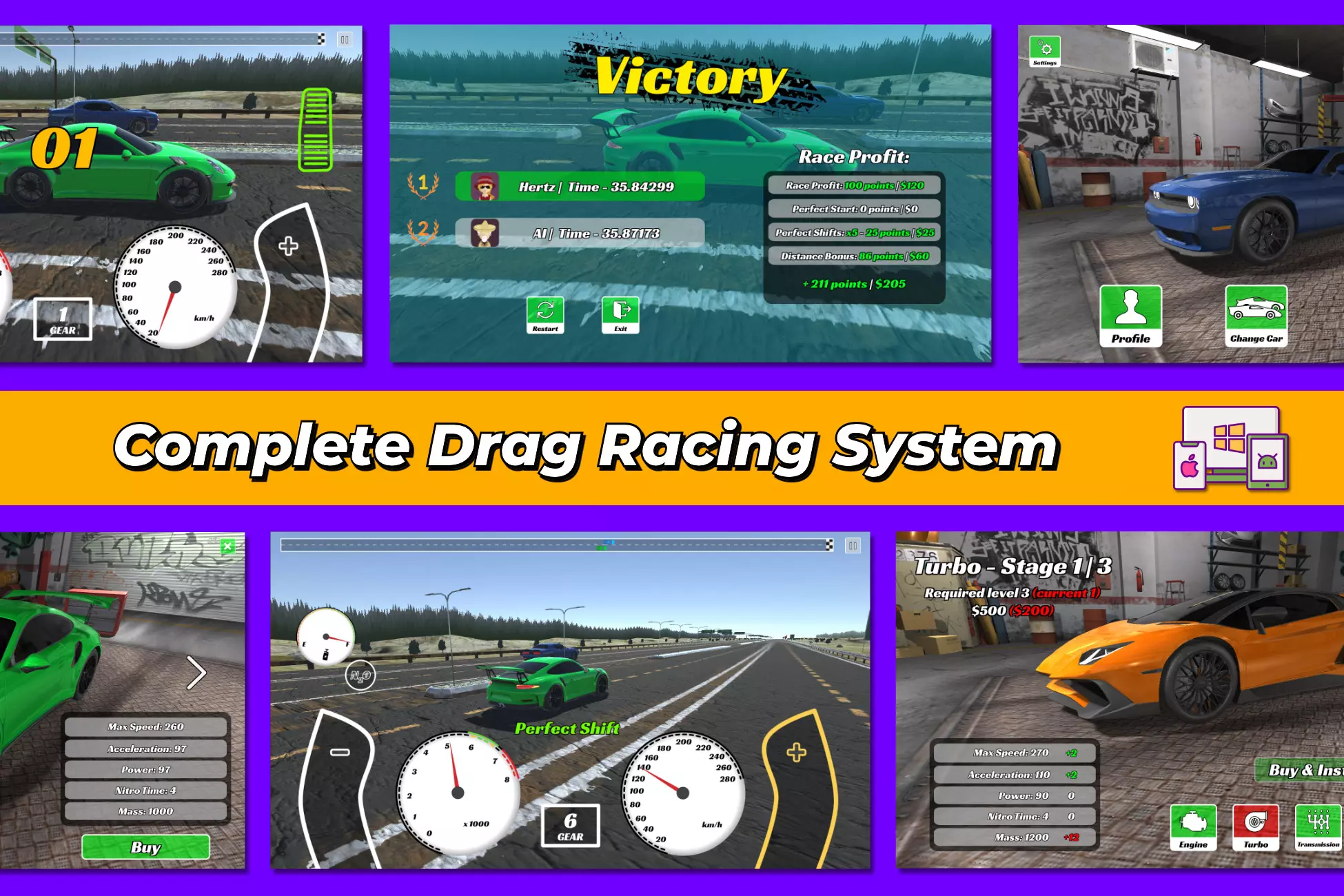 Drag Racing Framework