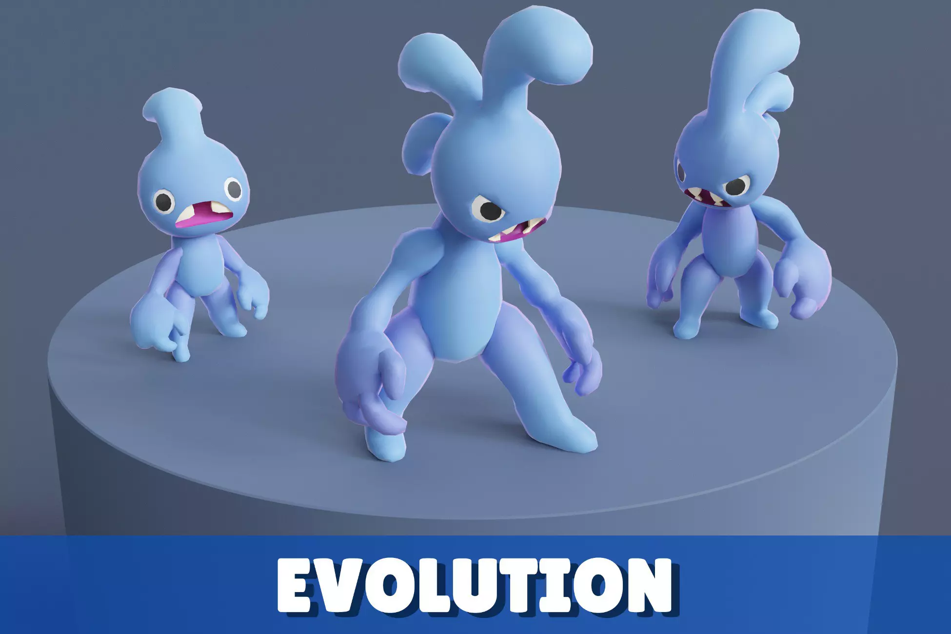 Cartoon Characters - Bloby Warriors
