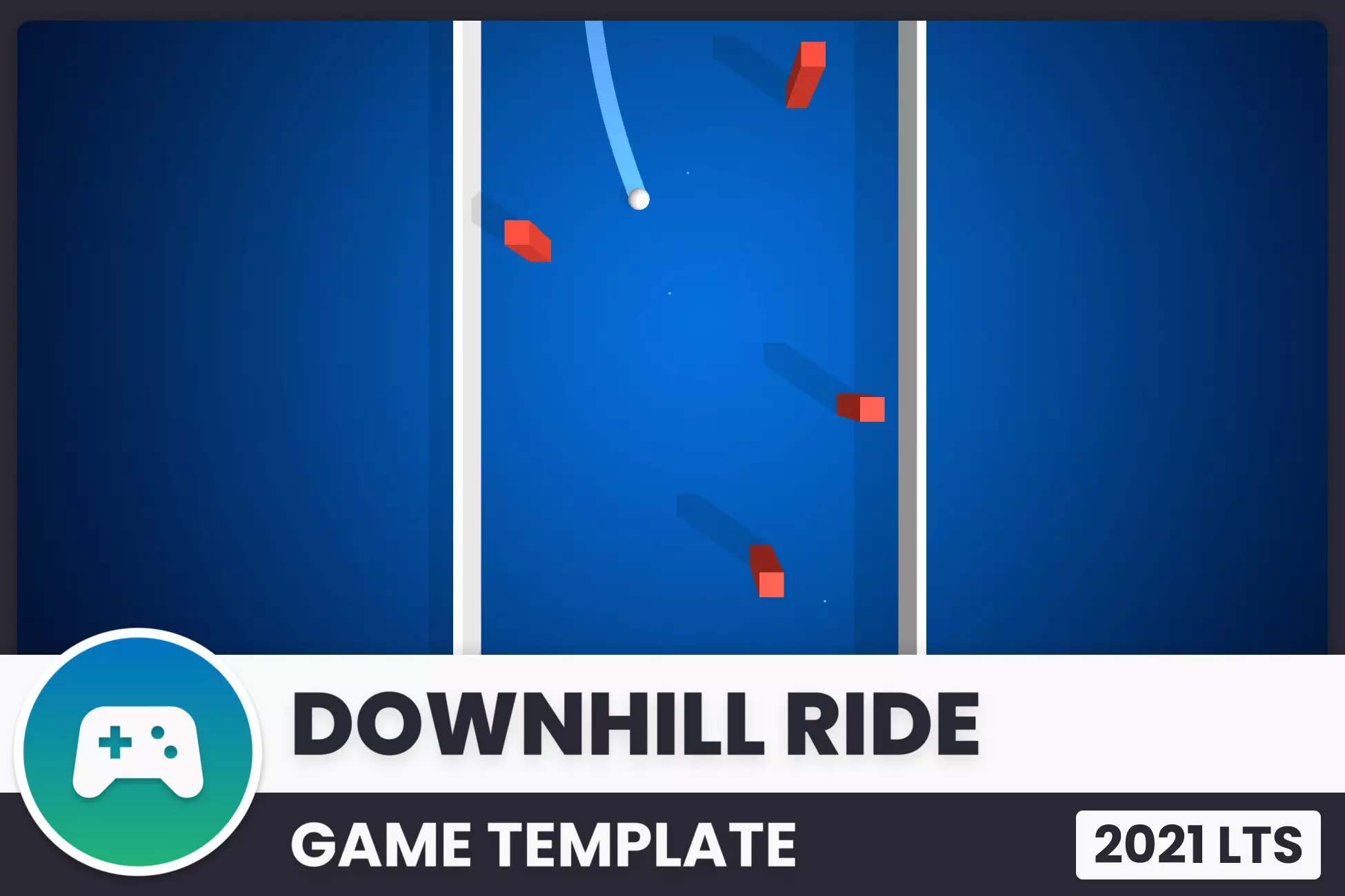 Downhill Ride - Game Template