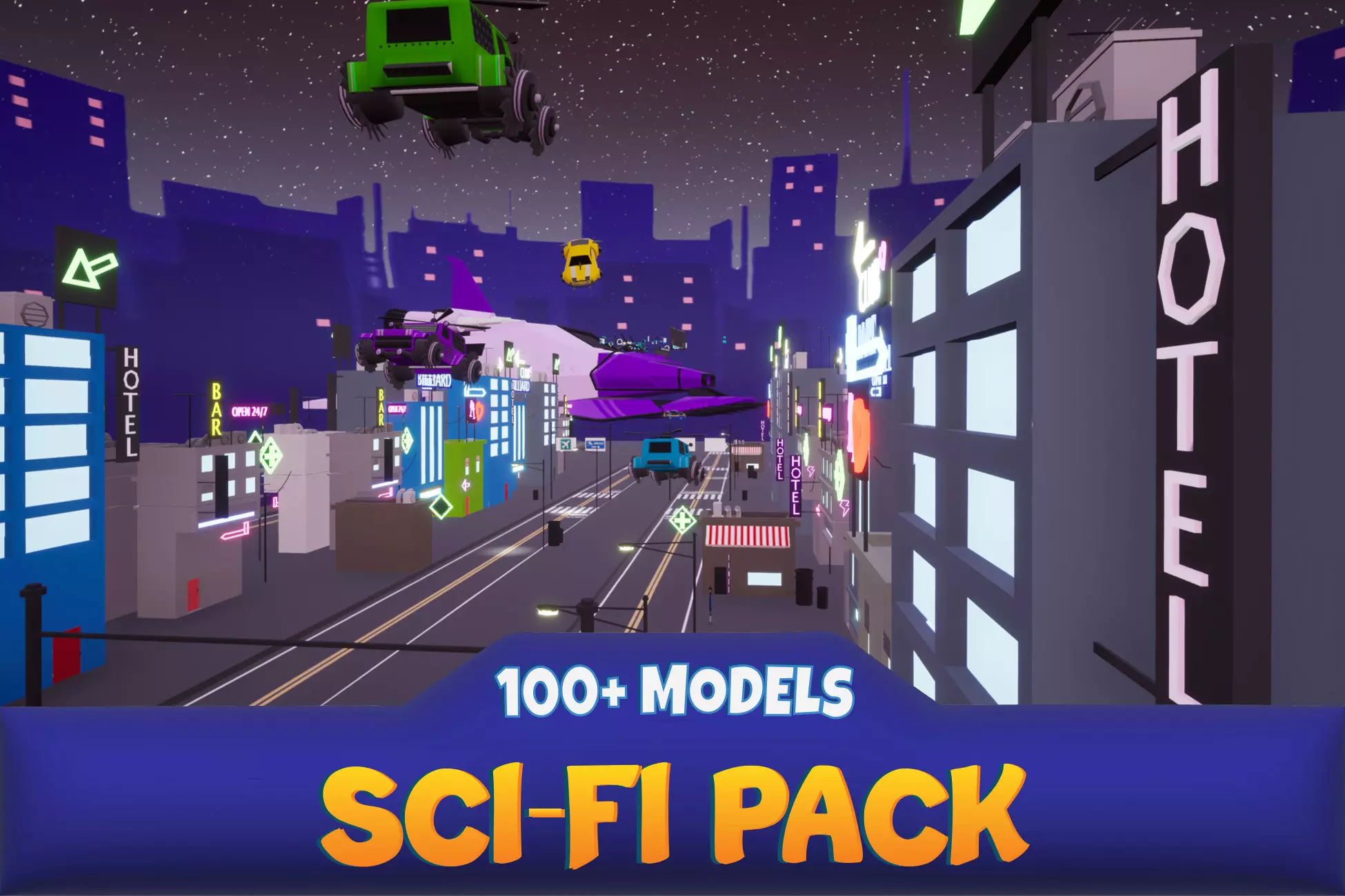 Sci-Fi Futuristic Environment Pack v2.0