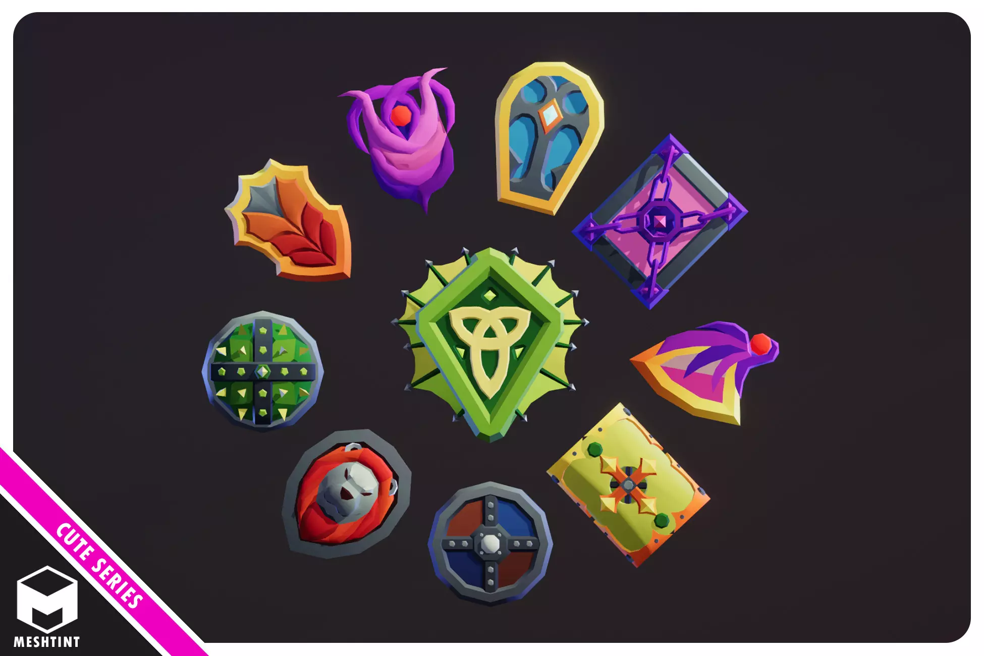 Shields Pack Cute Series