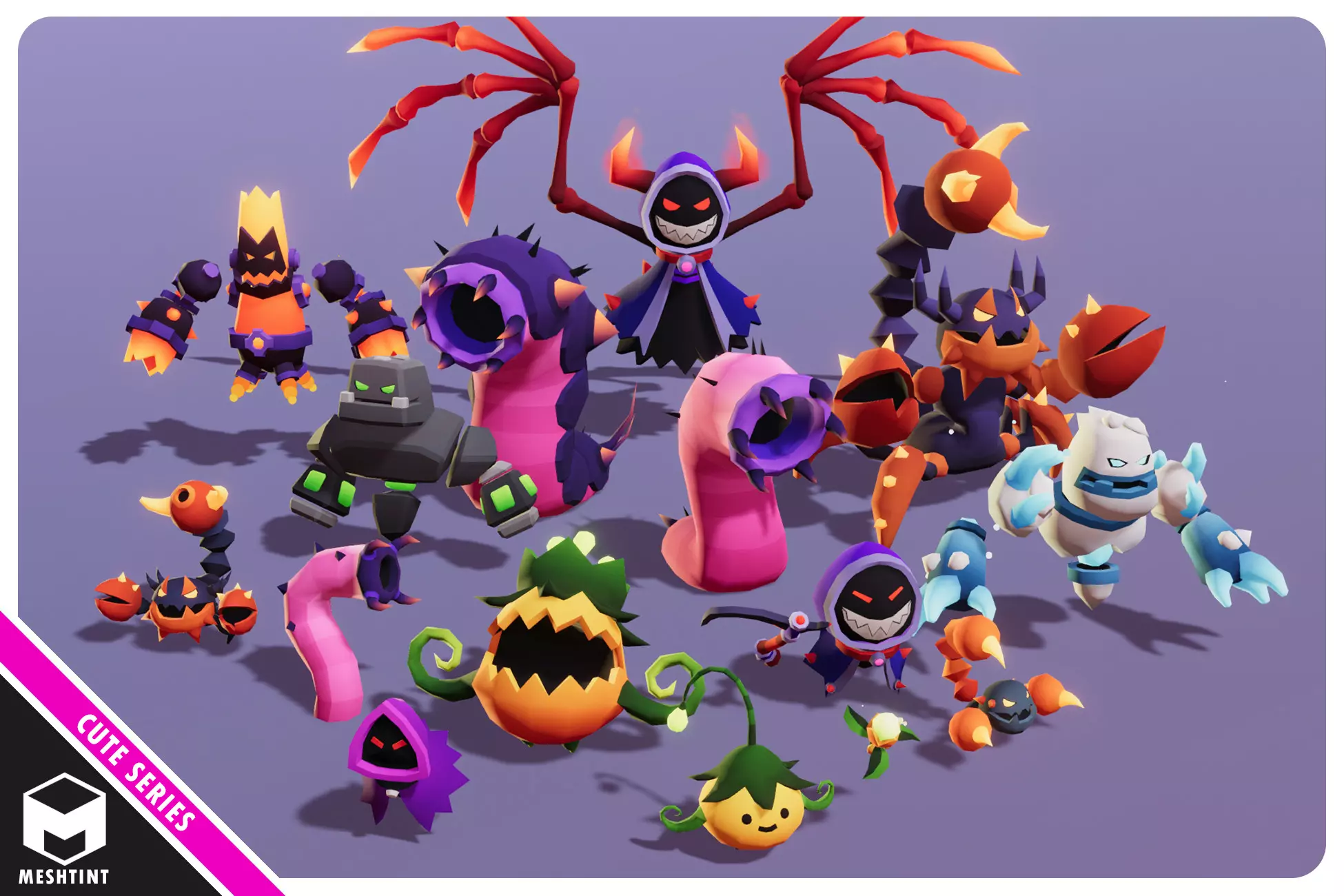 Monsters Ultimate Pack 04 Cute Series