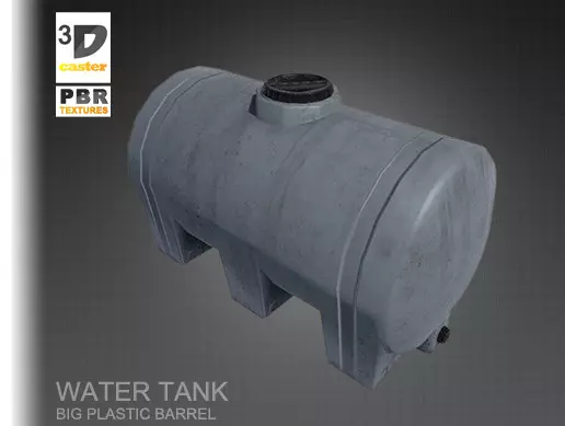 Water Tank - Big Plastic Barrel