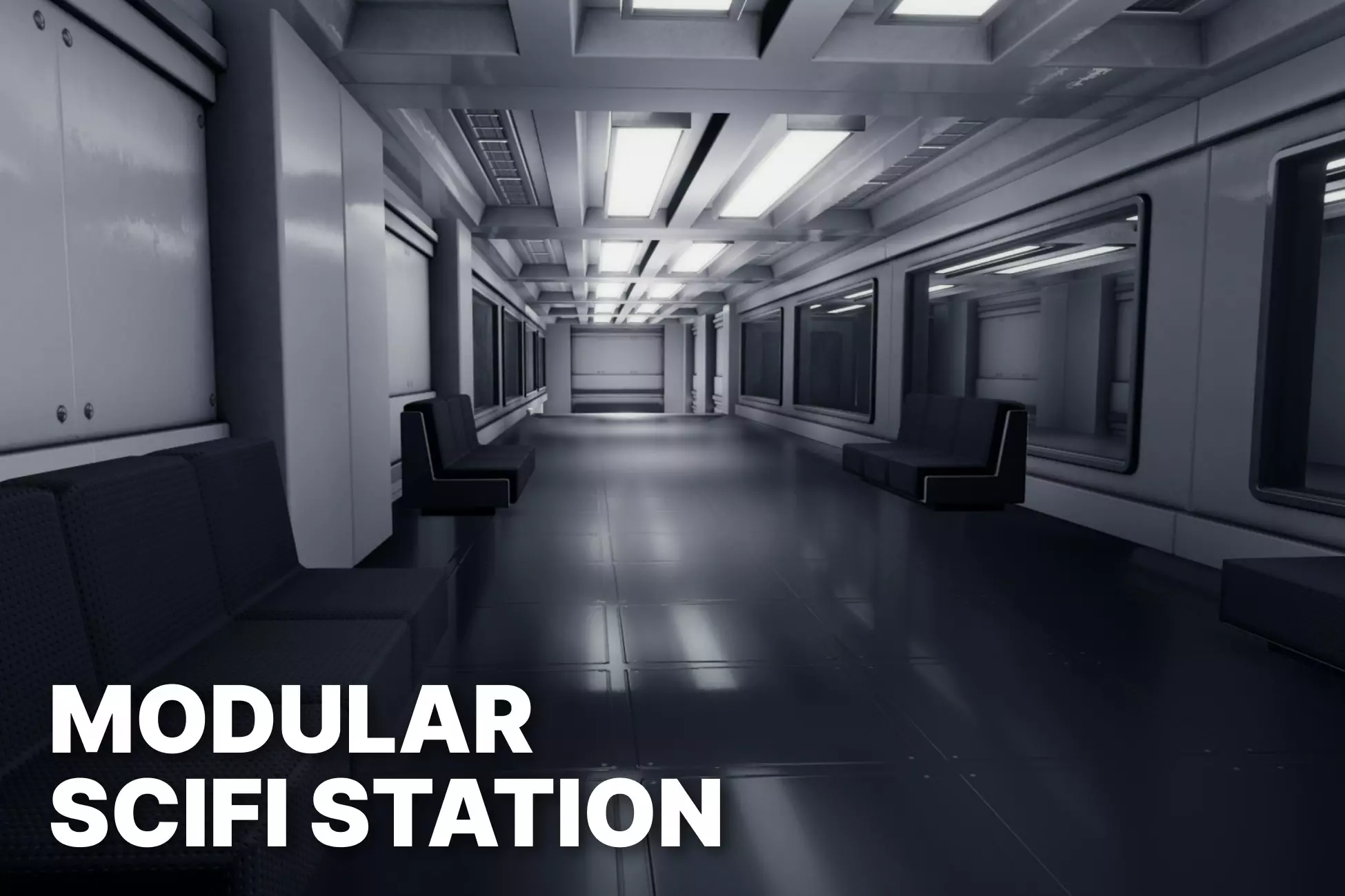 Modular Scifi Station - Environment (HDRP)