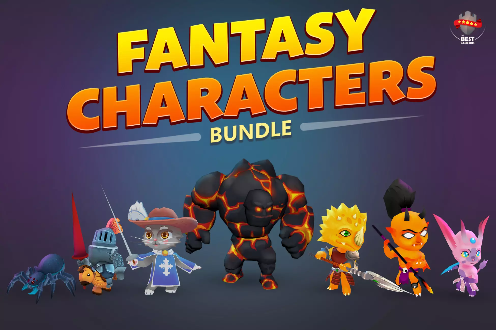 Fantasy characters Bundle