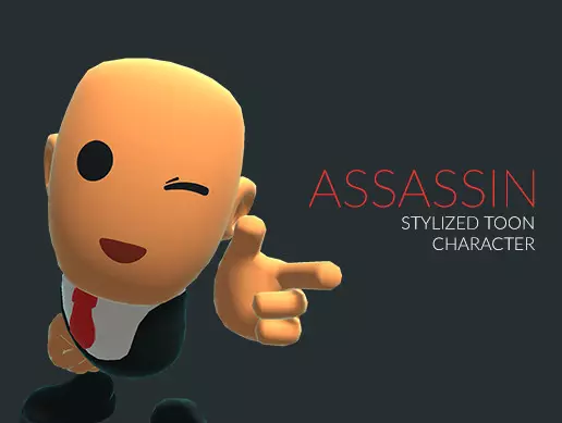 Assassin | Stylized Toon Character