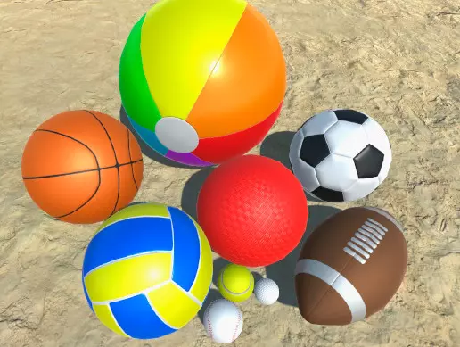 3D Balls Collection