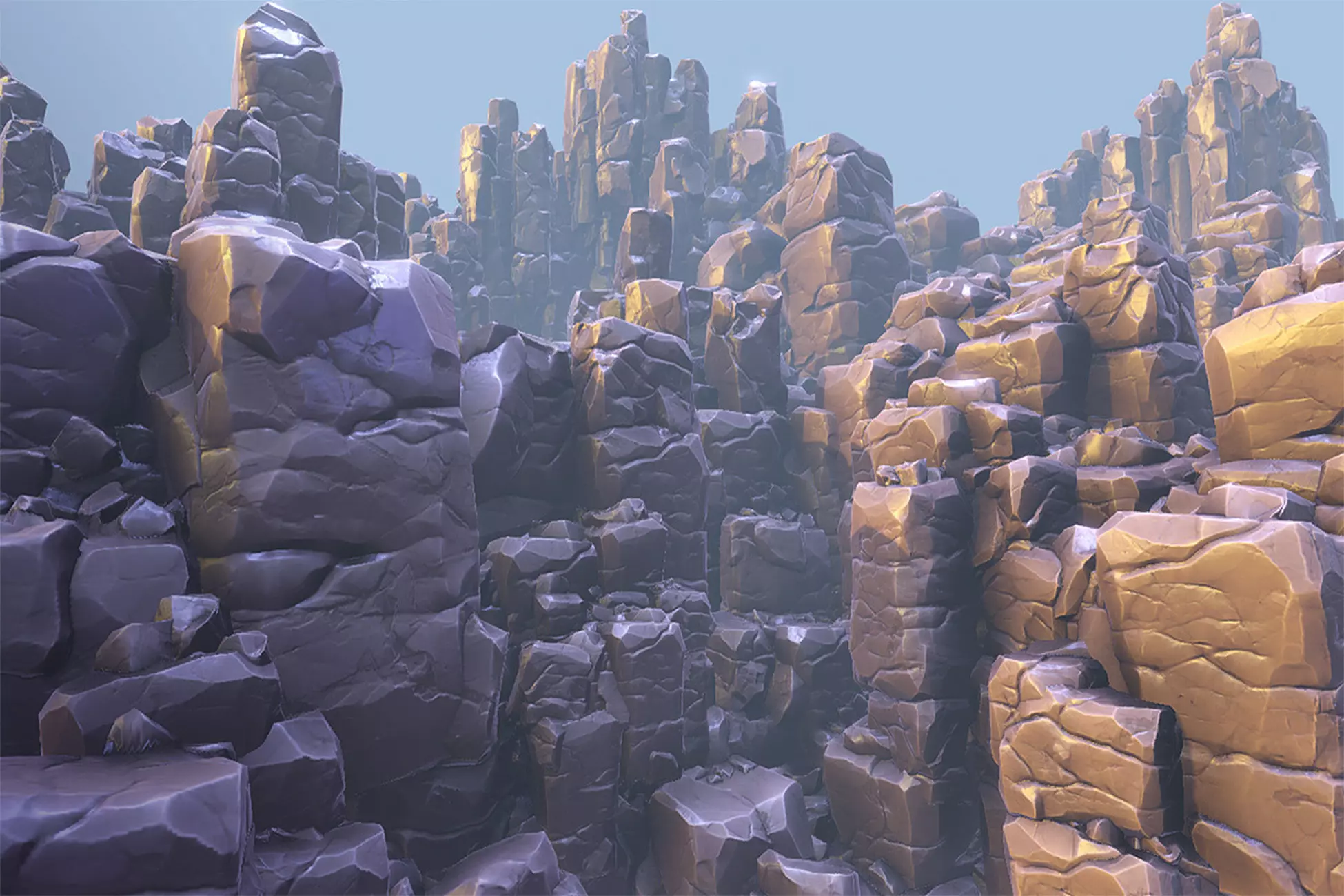 Stylized Rocks