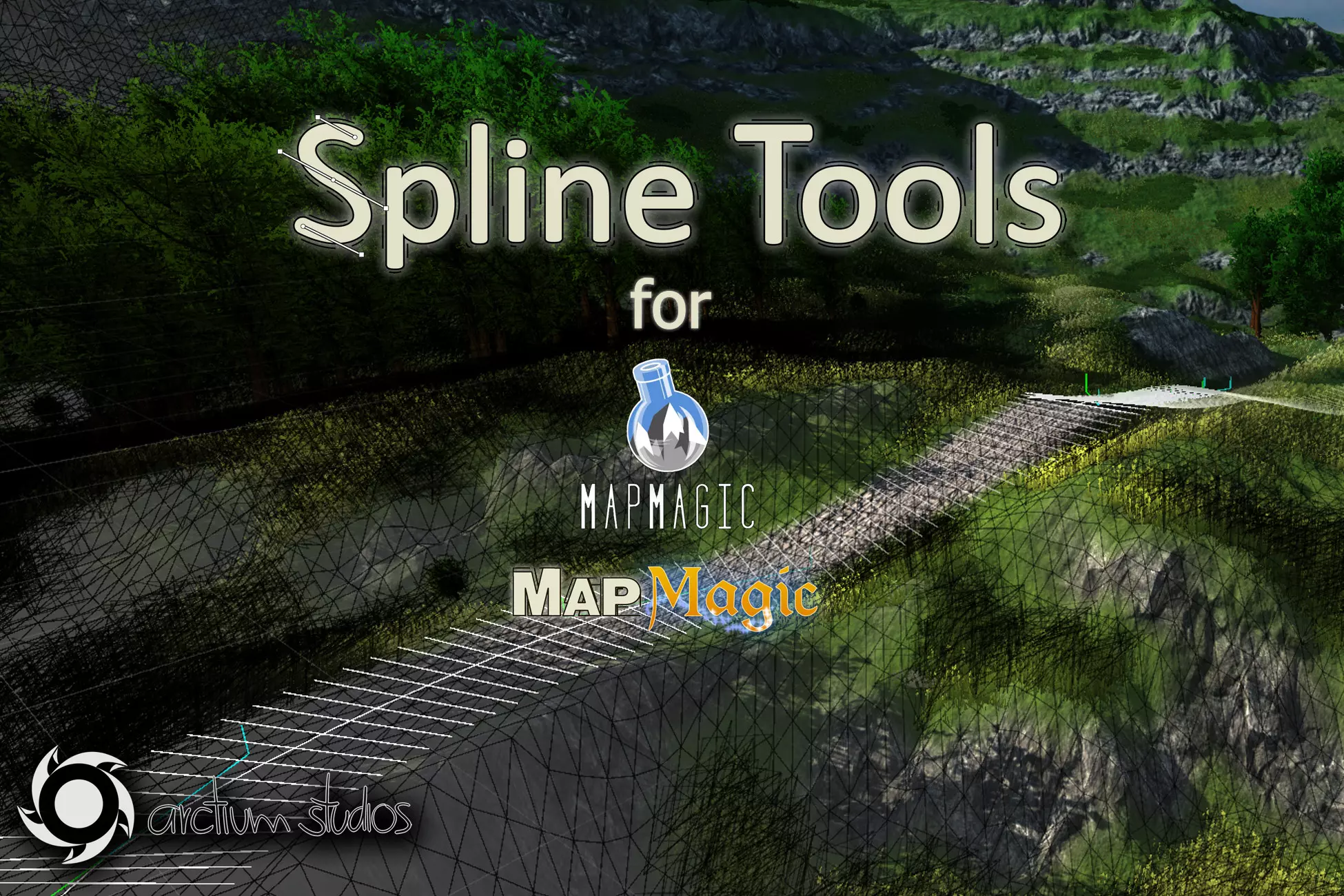 Spline Tools for MapMagic & MapMagic 2