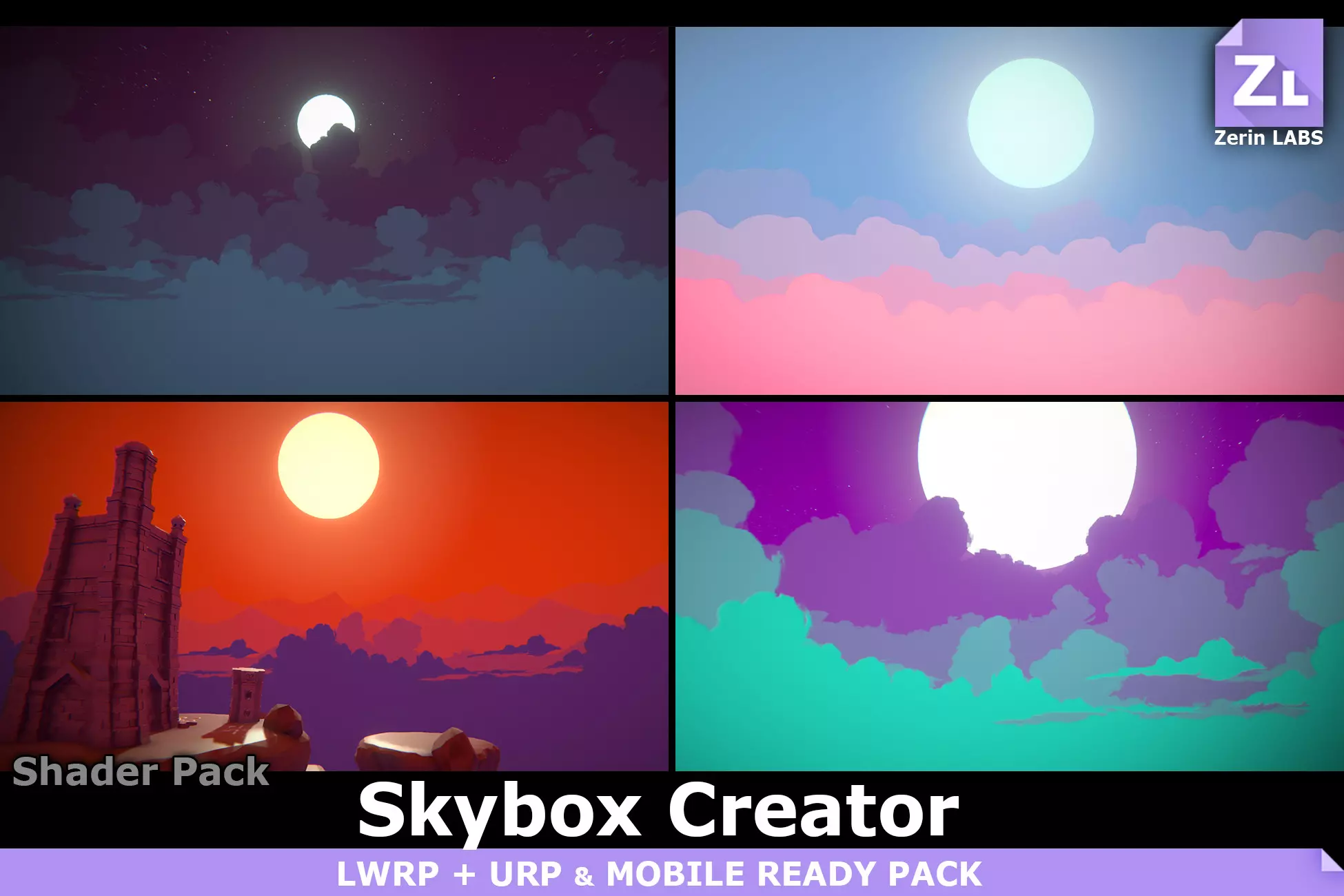 Shader Pack: Cartoon Sky