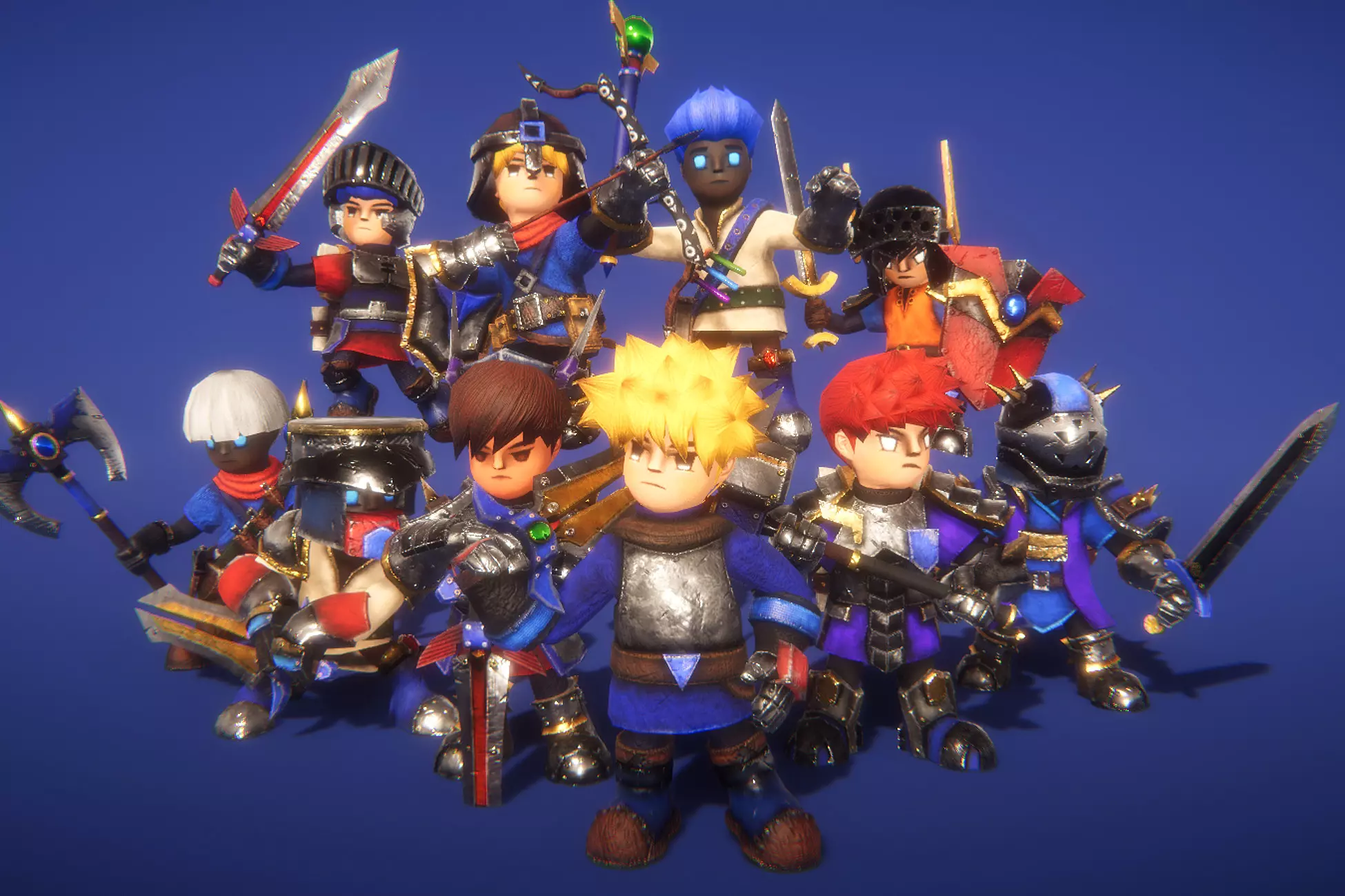 Modular RPG Hero PBR