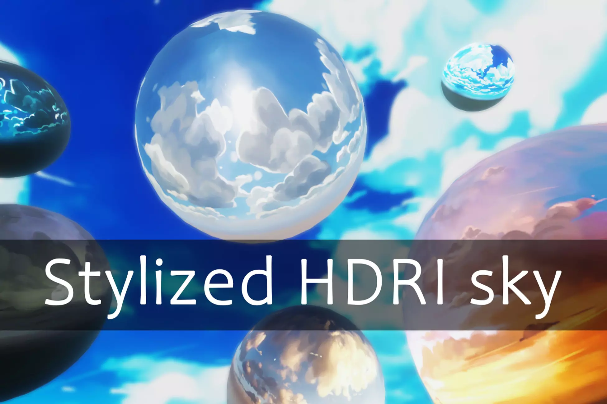 Cartoon & Stylized HDRI sky Pack 01