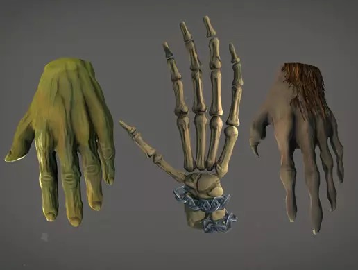 Hands for VR: Fantasy