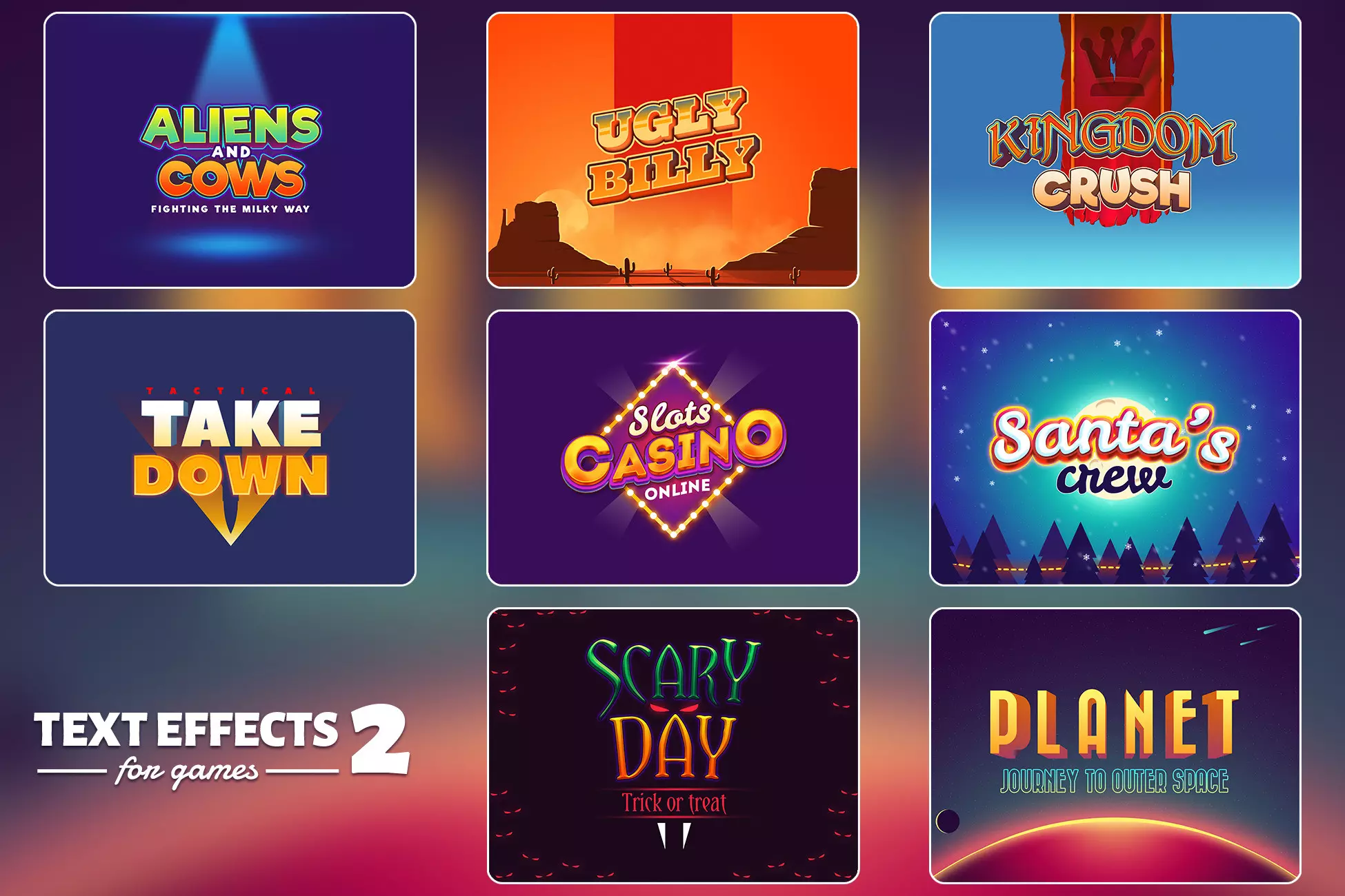 Text Effects For Games 2