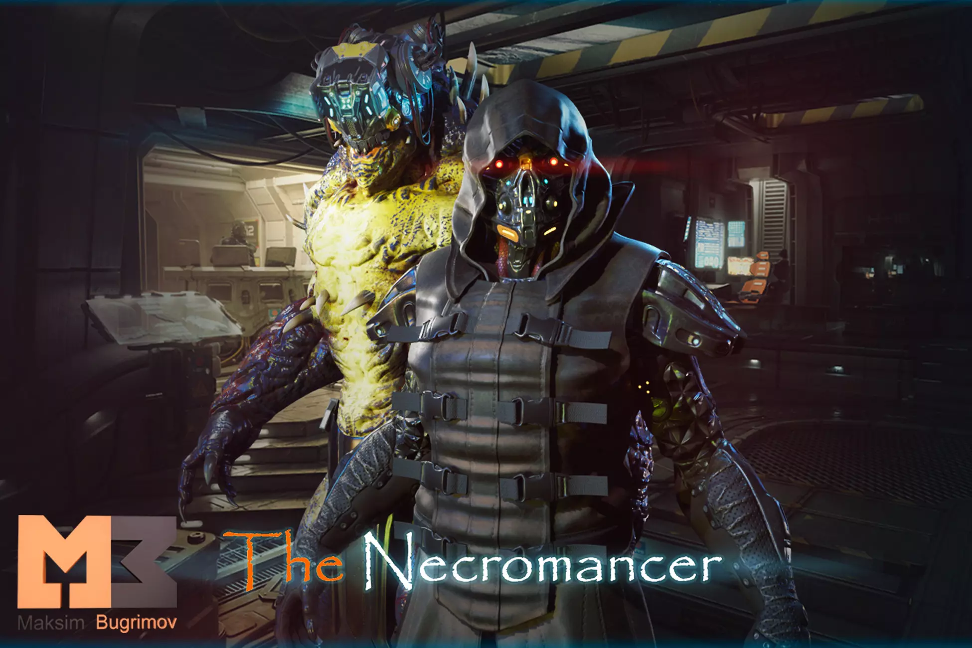 Sci-Fi Character 06 (Necromancer)