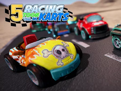 5 Racing Toon Karts Vol.01