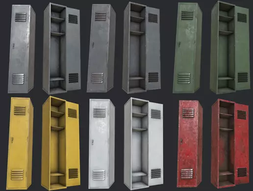 Steel Lockers PBR
