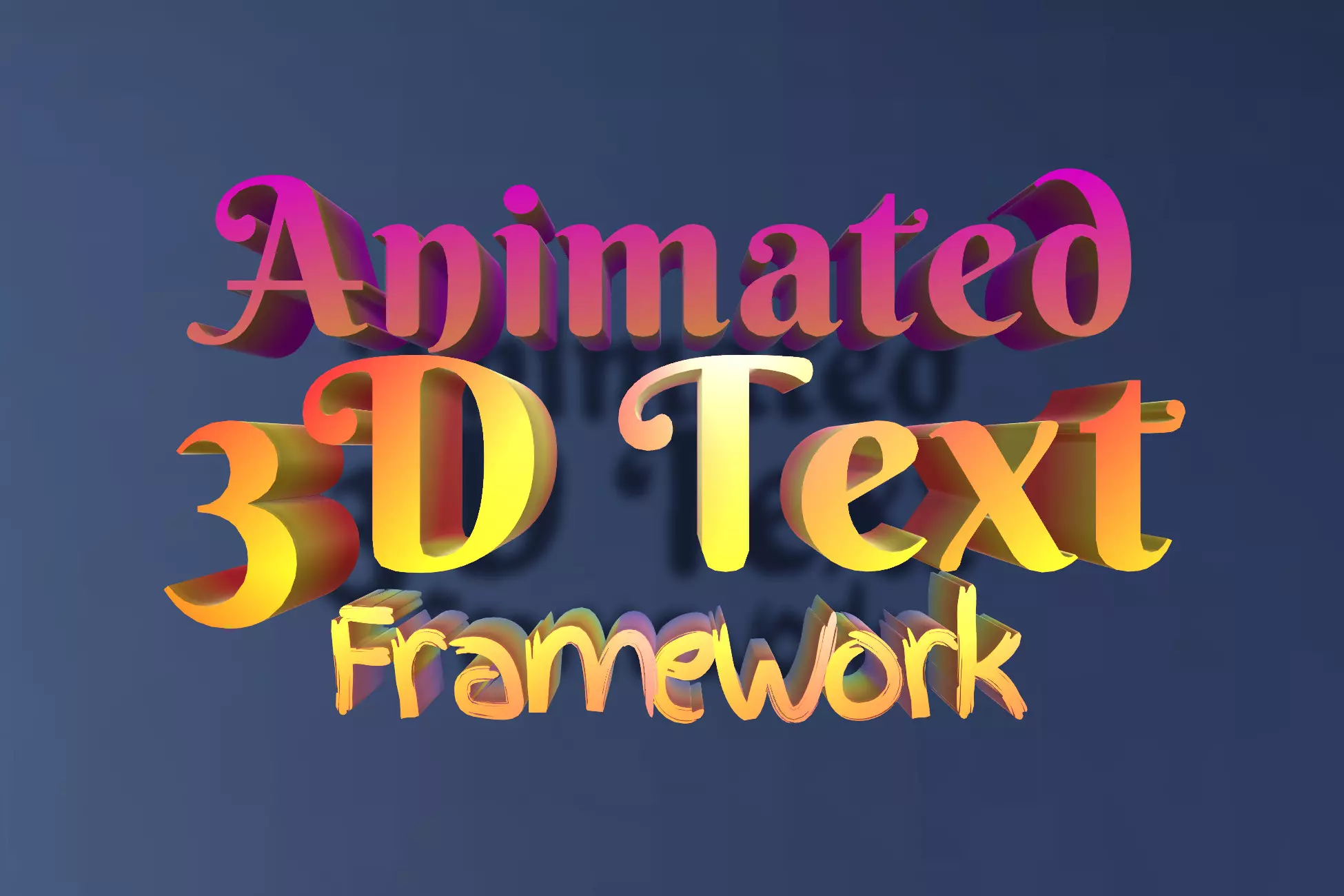 3D Text Effects Maker