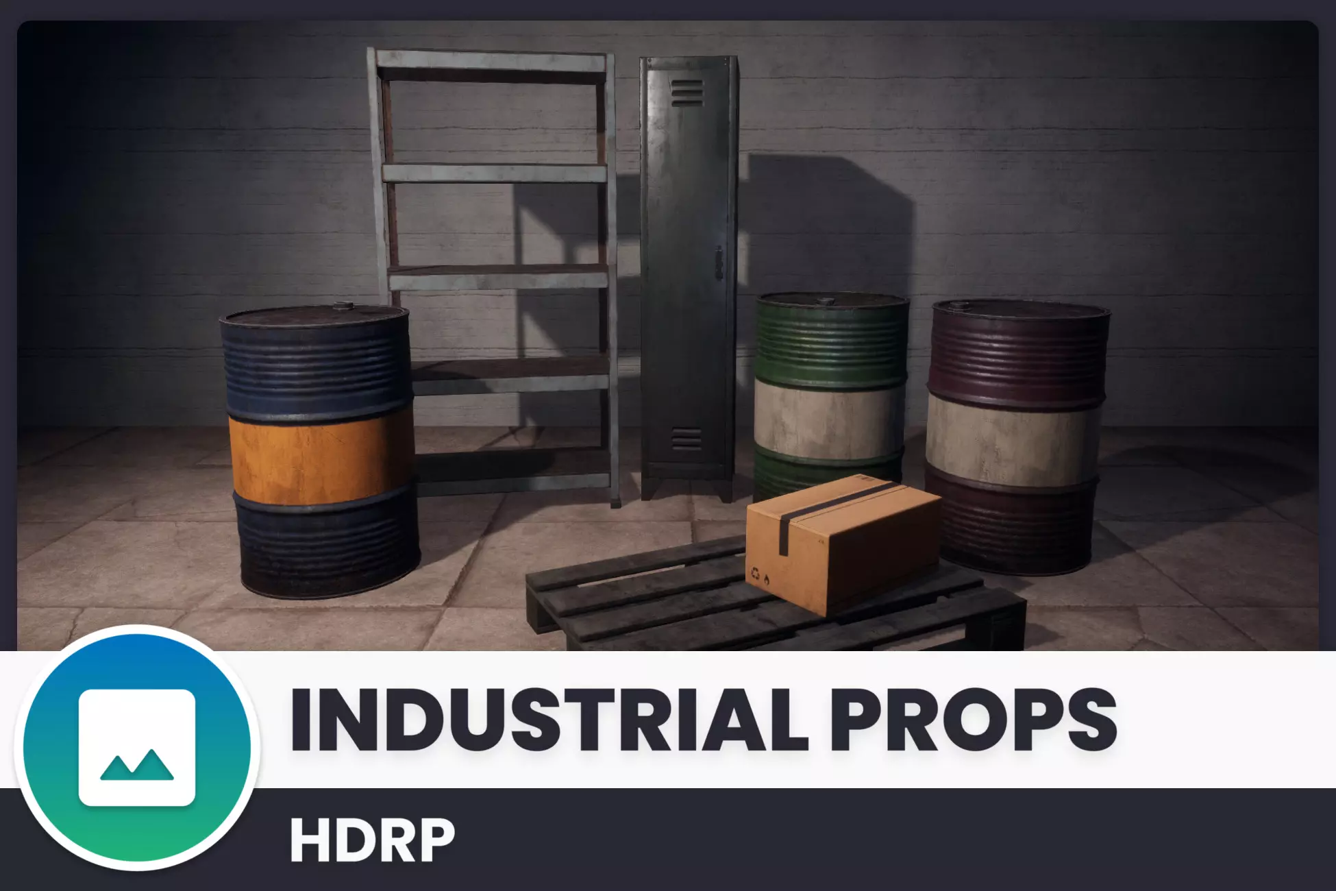 Industrial Props Pack Vol. 1 (HDRP)