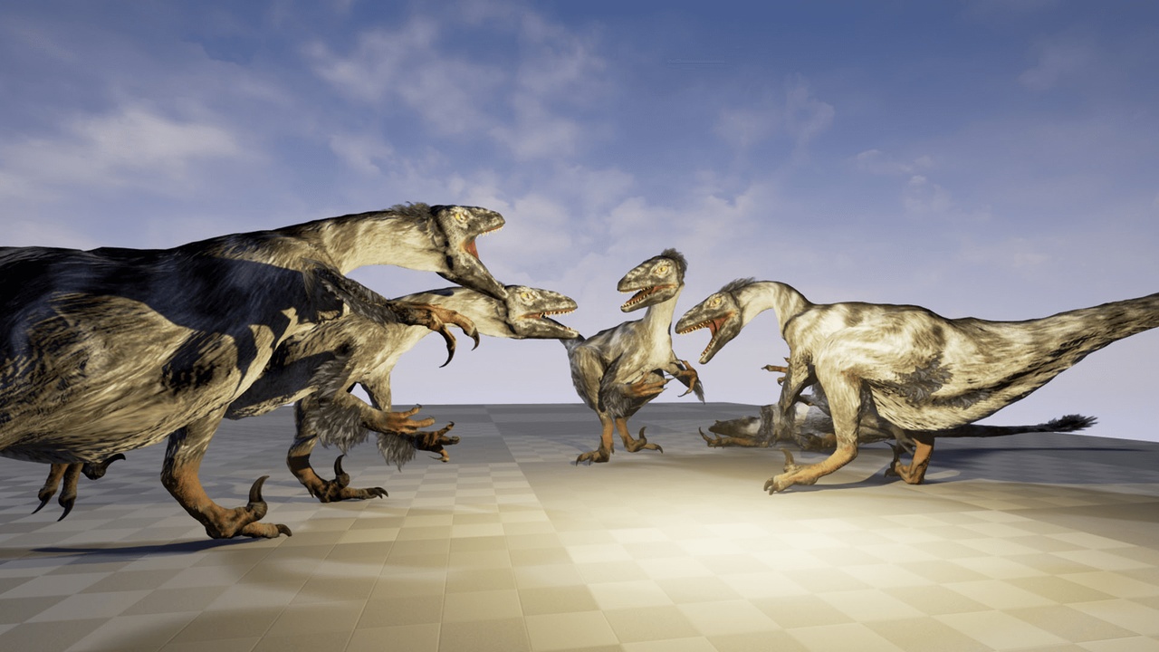 Terra Raptor Pivot Animation Raptor Dinosaur Animated » MoreAssets - Game Assets