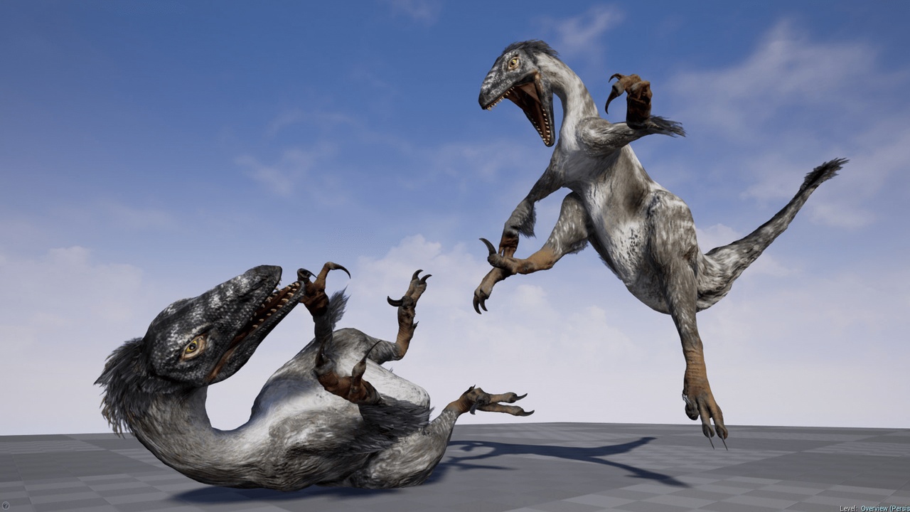 Terra Raptor Pivot Animation Raptor Dinosaur Animated » MoreAssets - Game Assets