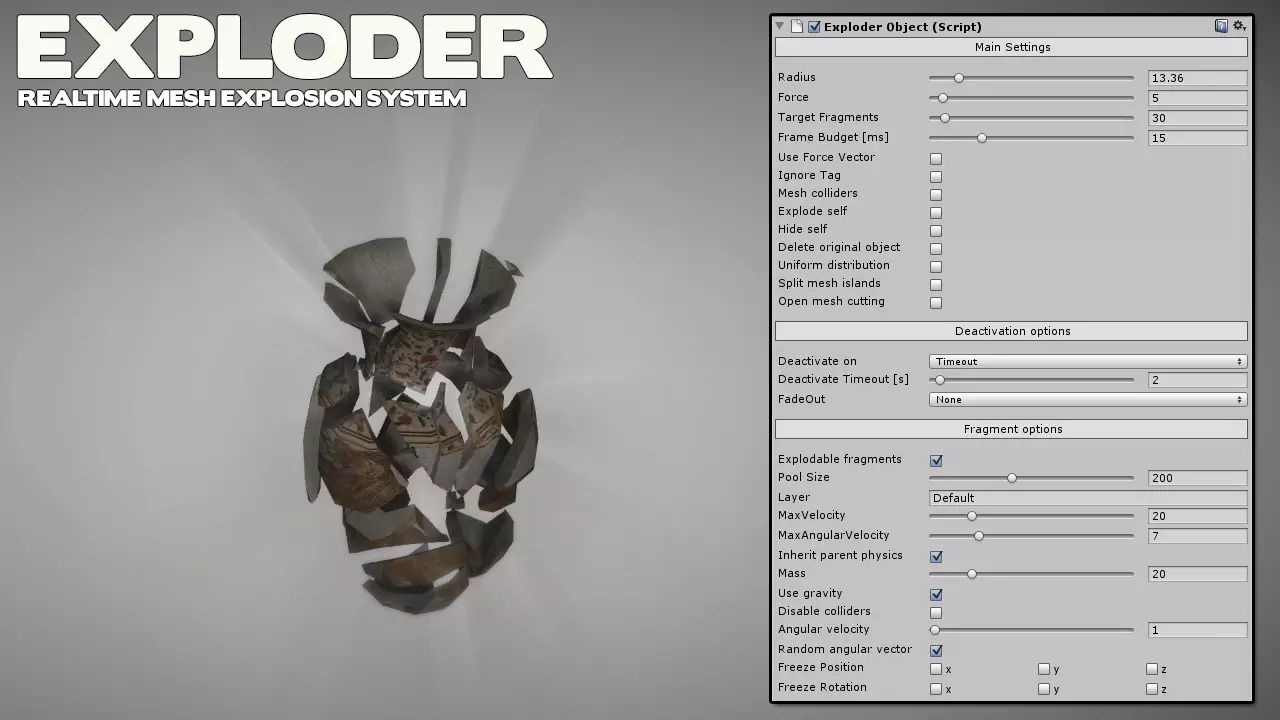 Exploder » MoreAssets - Game Assets