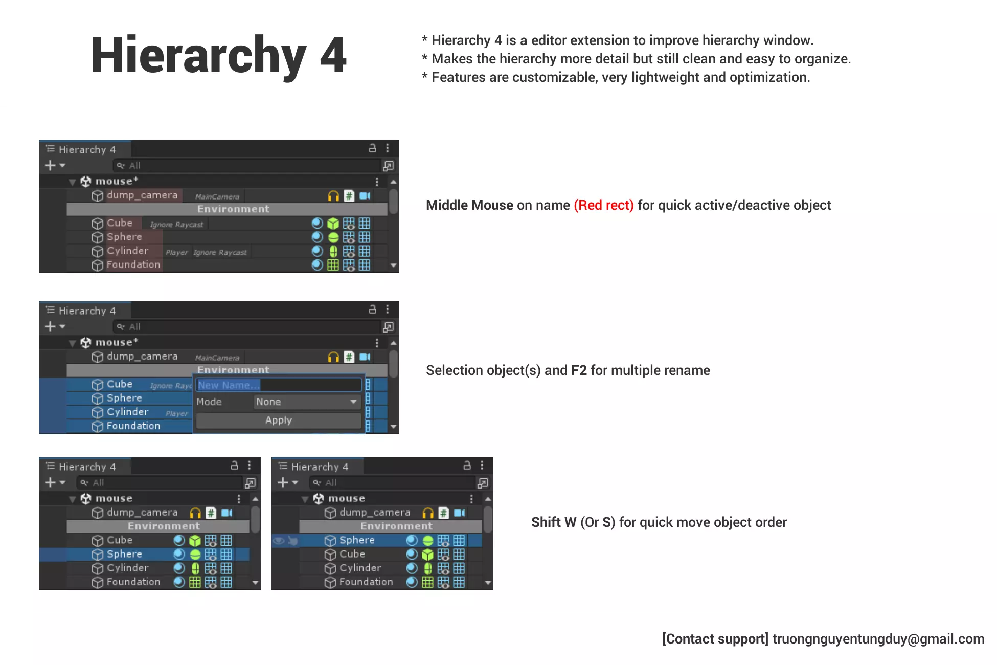 Hierarchy 4 » MoreAssets - Game Assets