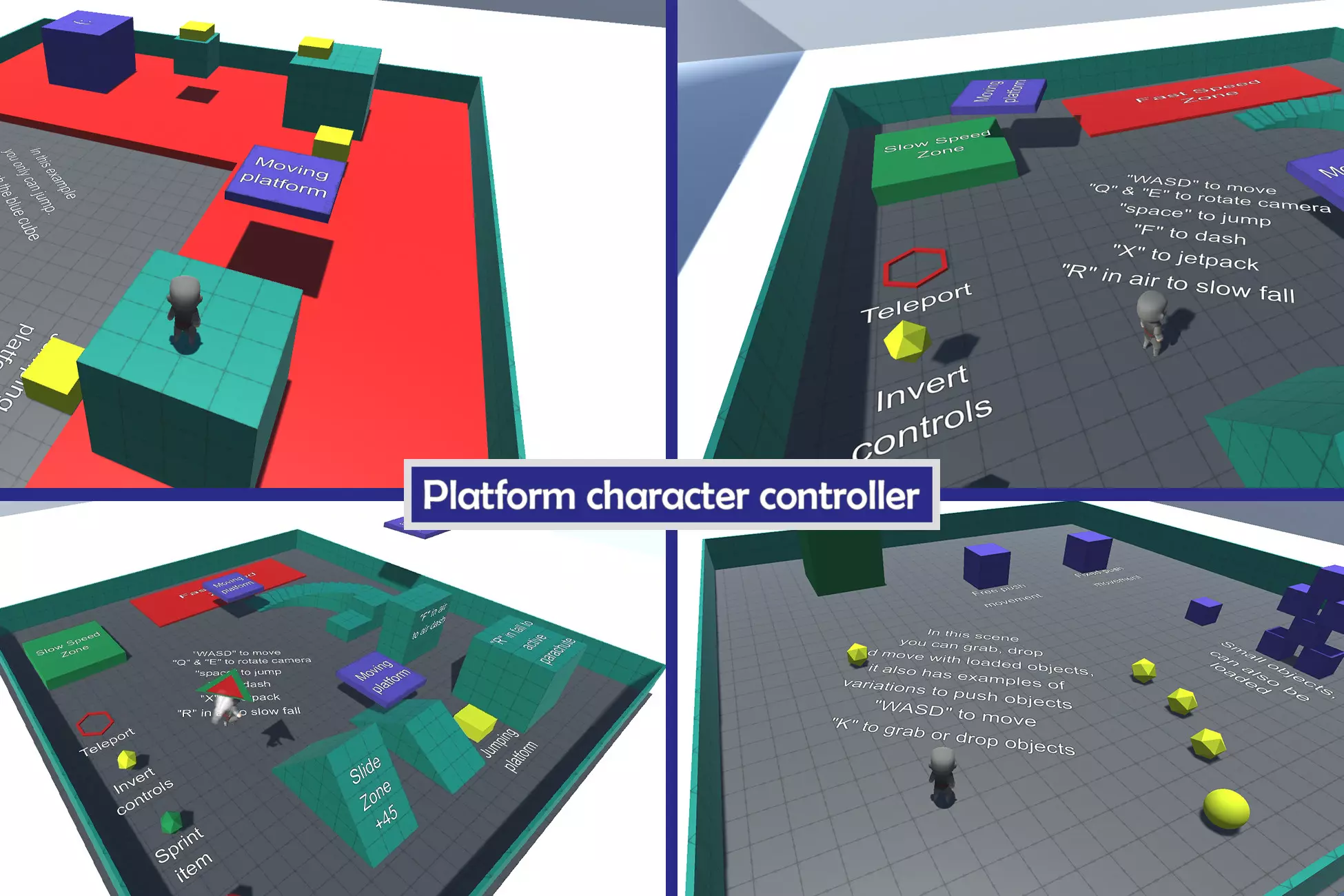 Platform Character Controller » MoreAssets - Game Assets